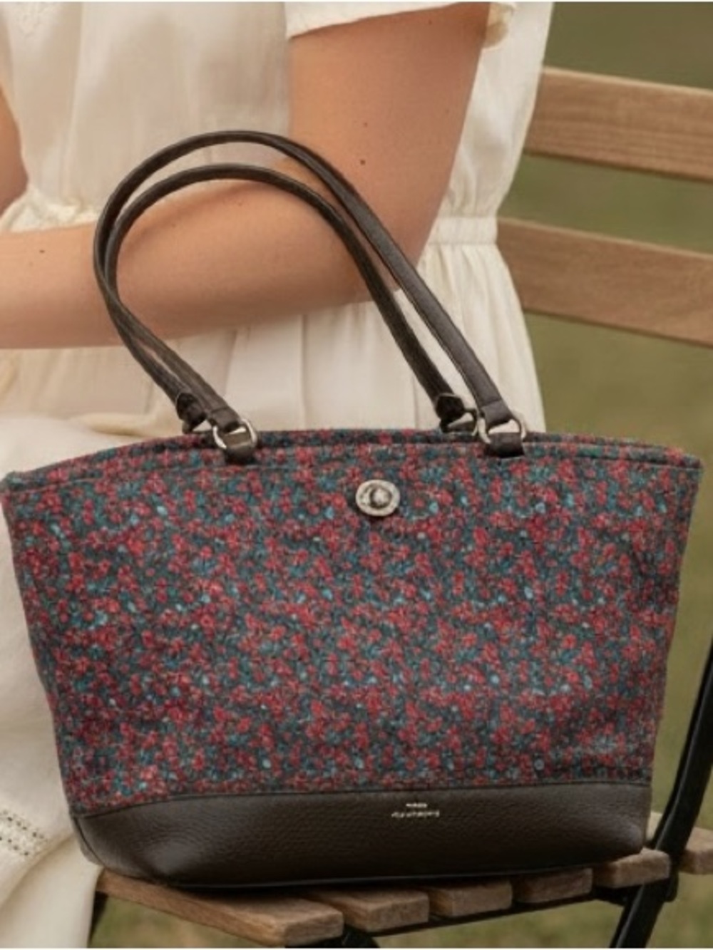 Coach Womens Ranch Floral print shoulder bag